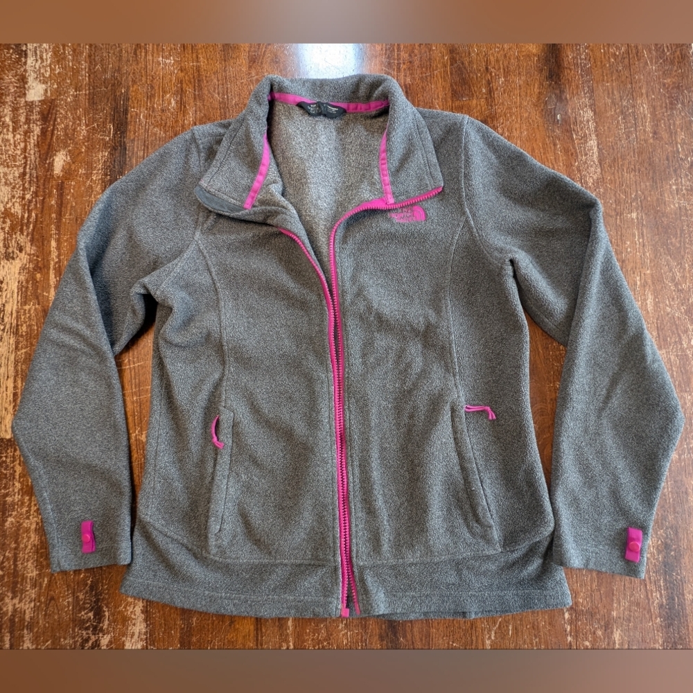 The North Face Fleece Jacket Full Zip Womens Medium Outerwear Outdoors Used